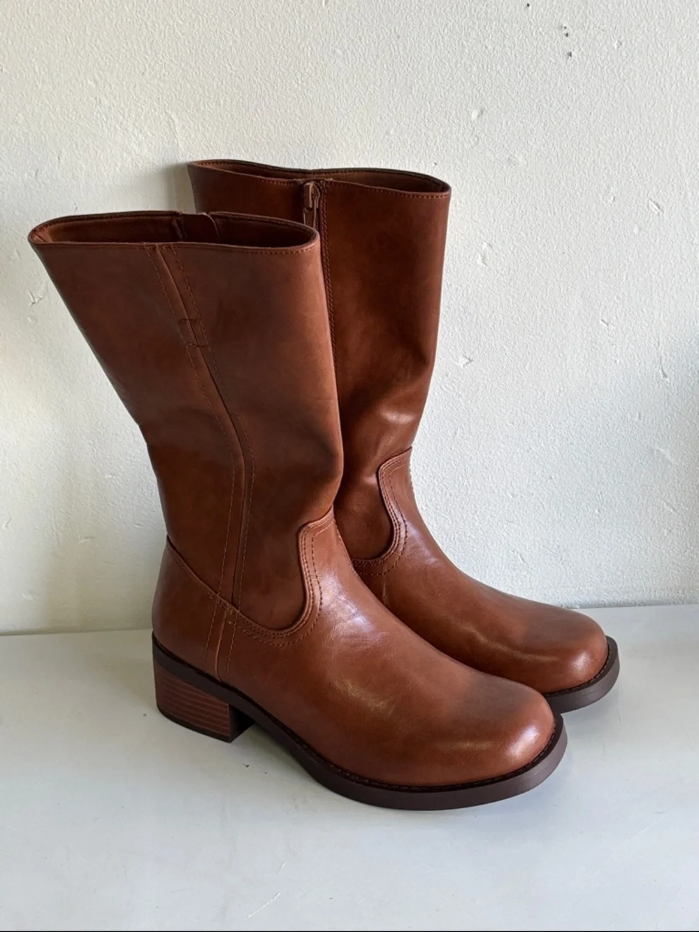 Wonder Nation Brown Kids Boots